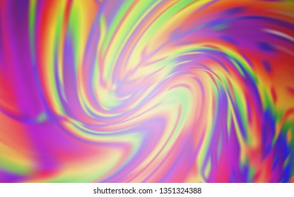 Light Pink, Green vector blurred bright pattern. Shining colored illustration in smart style. Completely new design for your business.
