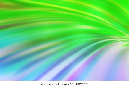 Light Pink, Green vector blurred pattern. Shining colored illustration in smart style. Background for designs.