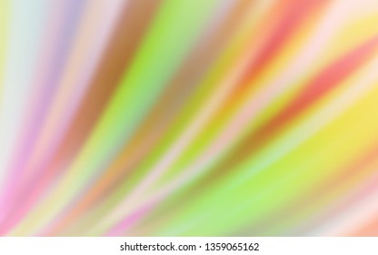 Light Pink, Green vector blurred shine abstract texture. An elegant bright illustration with gradient. The best blurred design for your business.