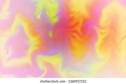 Light Pink, Green vector blurred background. A completely new colored illustration in blur style. Completely new design for your business.