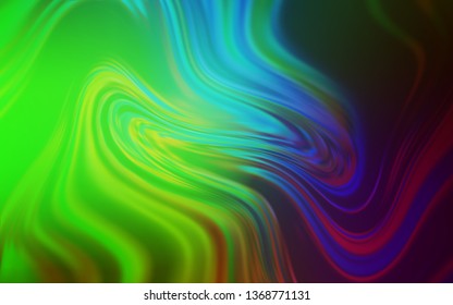 Light Pink, Green vector blurred shine abstract background. Abstract colorful illustration with gradient. Smart design for your work.