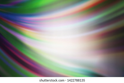 Light Pink, Green vector blurred bright texture. A completely new colored illustration in blur style. The best blurred design for your business.