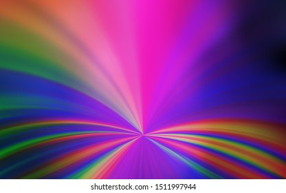 Light Pink, Green vector blurred shine abstract background. An elegant bright illustration with gradient. New way of your design.