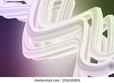 Light Pink, Green vector blurred shine abstract background. New colored illustration in blur style with gradient. Elegant background for a brand book.