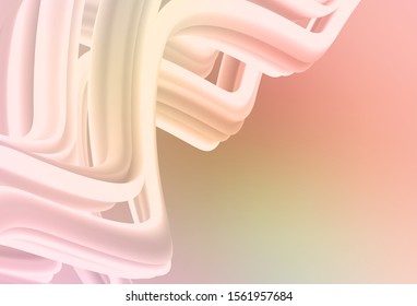 Light Pink, Green vector blurred bright template. A completely new colored illustration in blur style. New style design for your brand book.