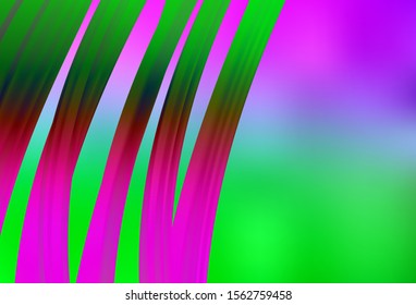 Light Pink, Green vector blurred bright pattern. An elegant bright illustration with gradient. Elegant background for a brand book.