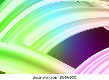 Light Pink, Green vector blurred background. Creative illustration in halftone style with gradient. Background for a cell phone.
