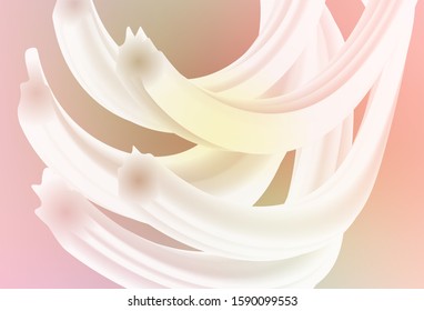 Light Pink, Green vector blurred shine abstract texture. An elegant bright illustration with gradient. Smart design for your work.