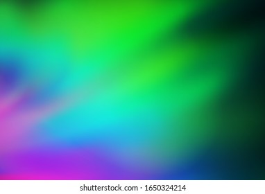 Planta abstracta de brillo difuminado en el vector verde claro. Una ilustración de color completamente nueva en un estilo borroso. Diseño borroso para su sitio web.
