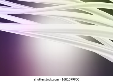 Plantilla de color rosa claro, verde borrosa vectorial. Una elegante ilustración brillante con gradiente. Diseño inteligente para su trabajo.