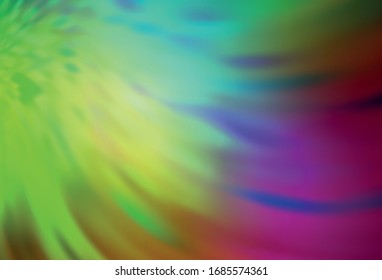 Light Pink, Green vector blurred background. Colorful illustration in abstract style with gradient. Elegant background for a brand book.