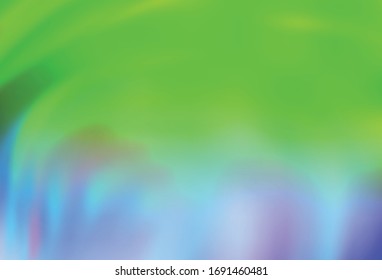 Light Pink, Green vector blurred background. Colorful illustration in abstract style with gradient. New design for your business.