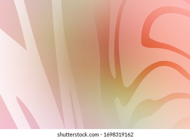 Light Pink, Green vector blurred and colored pattern. Shining colorful illustration in smart style. New way of your design.