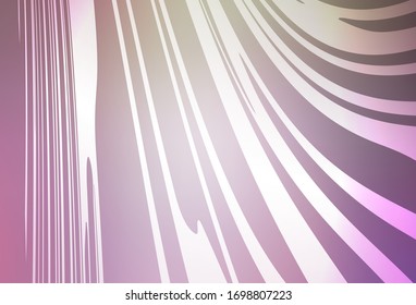 Light Pink, Green vector blurred bright template. Glitter abstract illustration with gradient design. Background for a cell phone.