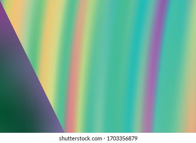 Light Pink, Green vector blurred shine abstract texture. Shining colorful illustration in smart style. New style for your business design.