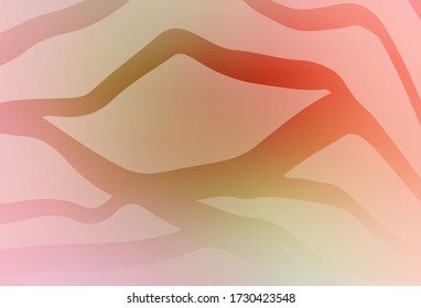 Light Pink, Green vector blurred and colored pattern. Colorful illustration in abstract style with gradient. New style for your business design.