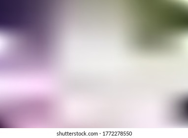 Light Pink, Green vector blurred template. Abstract colorful illustration with gradient. New style for your business design.