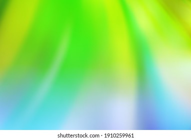 Rosa claro, vector verde borrosa textura brillante. Ilustración abstracta colorida con gradiente. Fondo para los diseños.