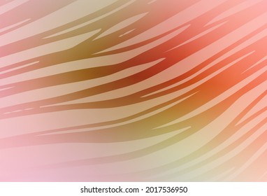 Light Pink, Green vector blurred and colored pattern. Creative illustration in halftone style with gradient. The best blurred design for your business.