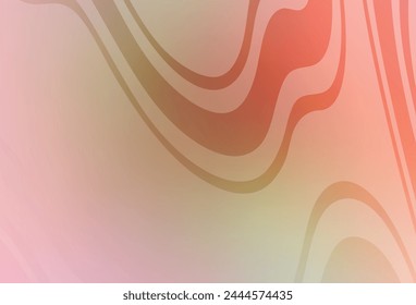 Light Pink, Green vector blurred bright template. An elegant bright illustration with gradient. Background for designs.