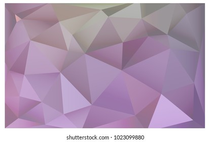 Light Pink, Green vector blurry triangle background design. Geometric background in Origami style with gradient. 