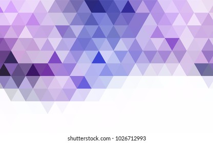 Light Pink, Green vector blurry triangle template. Shining colored illustration in a brand-new style. The elegant pattern can be used as part of a brand book.