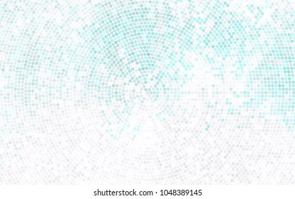 Light Pink, Green vector blurry rectangular background. Geometric background in square style with gradient. The pattern can be used for brand-new background.