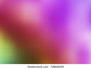 Light Pink, Green vector blurry bright background. Shine colored background in brand-new style with gradient.