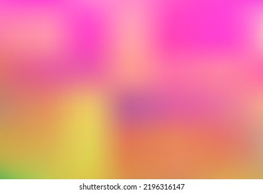 Hellrosa, grüner Vektor-Bokeh-Vorlage. Eine elegante, helle Illustration mit Farbverlauf. Einfaches Design für Ihr Unternehmen.