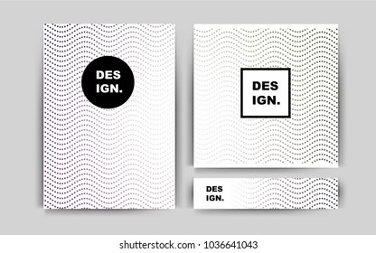 Light Pink, Green vector brochure for ui, ux design. Glitter abstract design concept with text box. Pattern for beautiful business cards, folders.