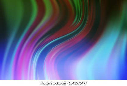 Light Pink, Green vector colorful blur backdrop. Colorful abstract illustration with gradient. New style for your business design.