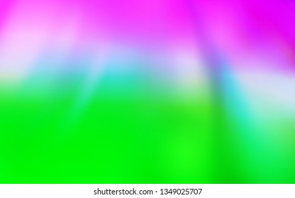 Light Pink, Green vector colorful abstract texture. An elegant bright illustration with gradient. Background for designs.