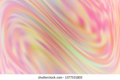 Light Pink, Green vector colorful blur backdrop. Shining colored illustration in smart style. Elegant background for a brand book.