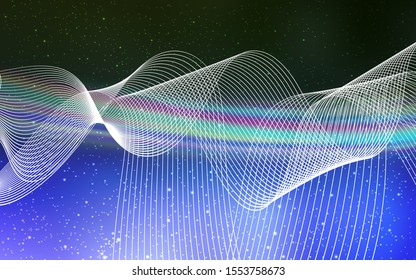 Light Pink, Green vector colorful abstract background. Creative illustration in halftone style with gradient. Background for designs.