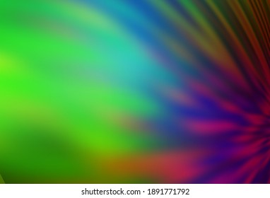 Light Pink, Green vector colorful blur backdrop. Shining colorful illustration in smart style. Elegant background for a brand book.