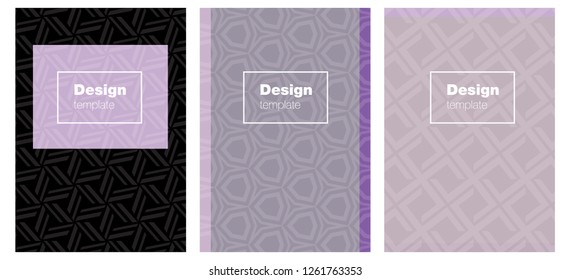 Light Pink, Green vector cover for notebooks. Modern abstract design concept with colorful gradient. Completely new template books.