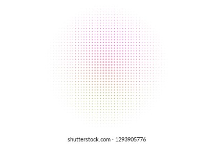 Light Pink, Green vector cover with spots. Beautiful colored illustration with blurred circles in nature style. Pattern for beautiful websites.