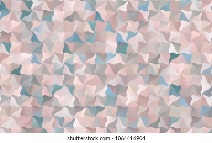 Light Pink, Green vector crooked abstract background. Creative geometric illustration in Origami style with gradient. Brand-new style for your business design.