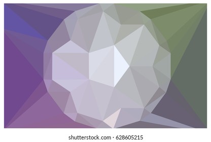Light Pink, Green vector diamond Pattern. Geometric Gemstone sample. Repeating template with a gem in center. Jewelry gems texture for your design. Pattern can be used for background.