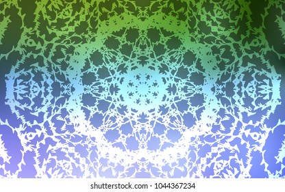 Light Pink, Green vector doodle blurred texture. Glitter abstract illustration with doodles and lines drawn by child. A completely new design for your business.