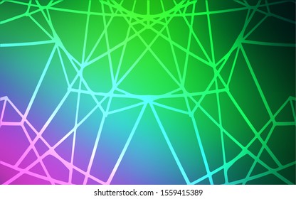 Light Pink, Green vector doodle blurred template. Brand-new colored illustration in blurry style with doodles drawn by child. Brand-new style for your business design.