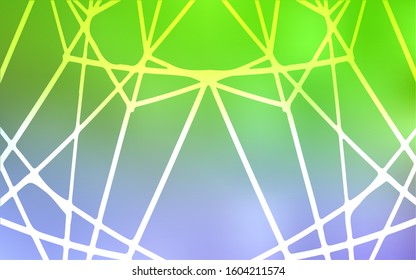 Light Pink, Green vector doodle bright template. Glitter abstract illustration with doodles and lines drawn by child. The template can be used as a background for cell phones.