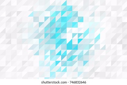 Light Pink, Green vector geometric simple minimalistic background, which consist of triangles on white background. Triangular pattern with gradient for your business design. 