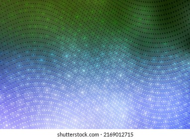 Light Pink, Green vector Glitter abstract illustration with blurred drops of rain. Modern abstract illustration with colorful water drops. Modern design for a business card.