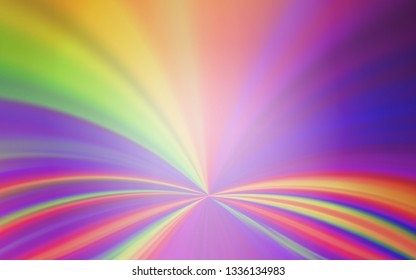 Light Pink, Green vector glossy abstract backdrop. A completely new colored illustration in blur style. Background for a cell phone.