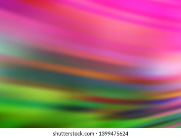 Light Pink, Green vector glossy abstract background. Shining colorful illustration in a Brand new style. The blurred design can be used for your web site.