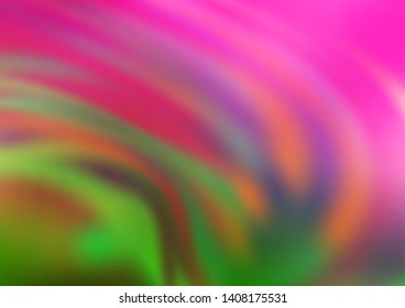 Light Pink, Green vector glossy abstract template. Shining colorful illustration in a Brand new style. Brand new style for your business design.
