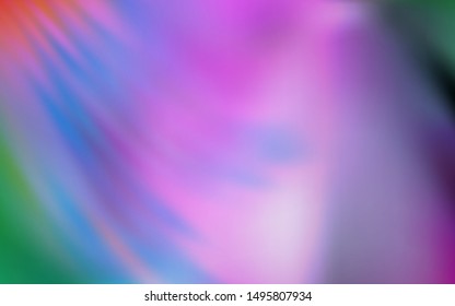 Light Pink, Green vector glossy abstract background. Shining colored illustration in smart style. Completely new design for your business.