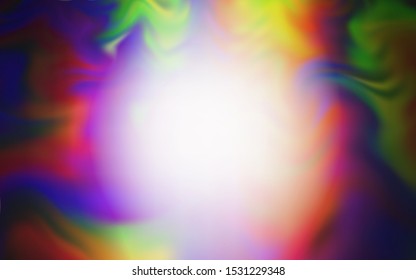 Light Pink, Green vector glossy abstract background. Colorful abstract illustration with gradient. Blurred design for your web site.