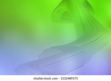 Light Pink, Green vector glossy abstract background. Colorful illustration in abstract style with gradient. Completely new design for your business.